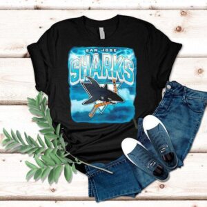 San Jose Sharks Heritage Stormy Sea Shirt
