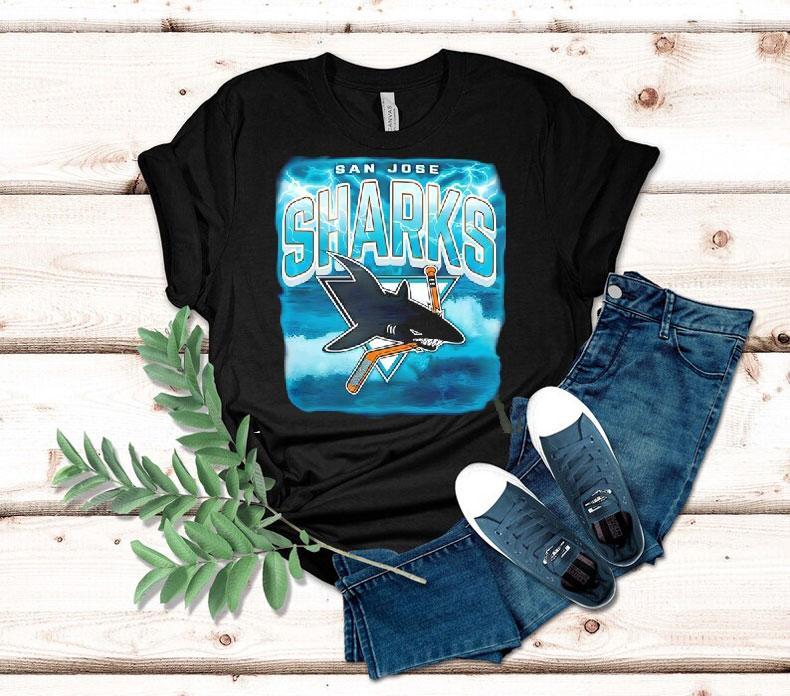 San Jose Sharks Heritage Stormy Sea Shirt 4 San Jose Sharks Heritage Stormy Sea Tshirt