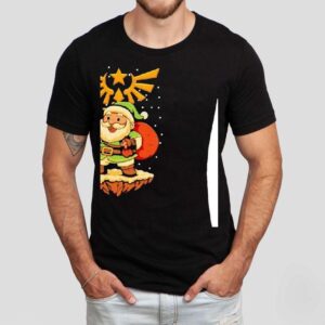 Santa Claus In The Style Of Link Christmas Shirt Santa Claus In The Style Of Link Christmas Shirt