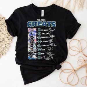 Seattle Seahawks All Time Greats Signatures Shirt