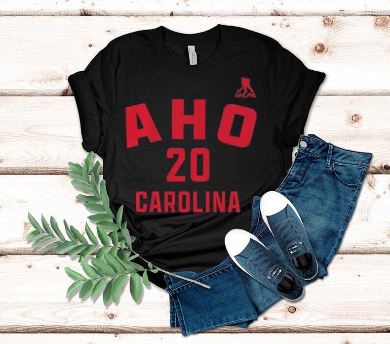 Sebastian Aho Carolina Name Number Shirt 4 Sebastian Aho Carolina Name Number Tshirt