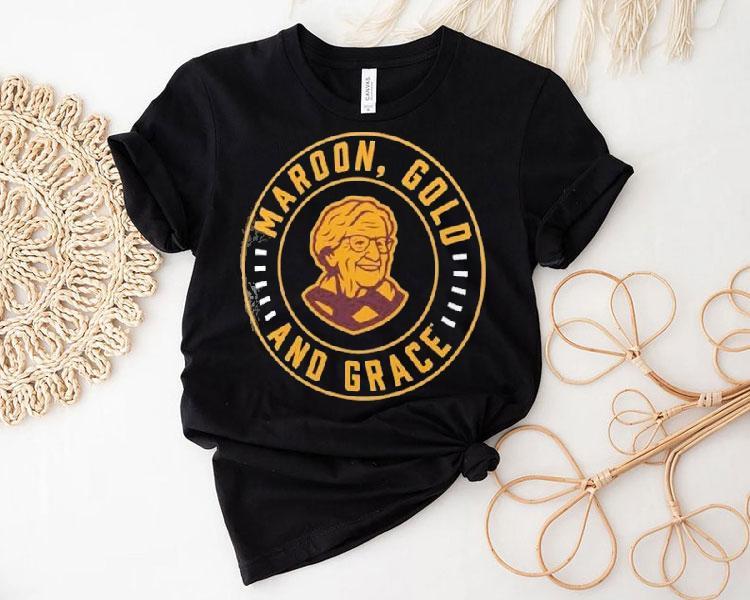 Sister Jean Loyola Chicago Ramblers Maroon, Gold And Grace Shirt 4 Sister Jean Loyola Chicago Ramblers Maroon Gold And Grace Tshirt