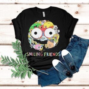 Smiling Friends Smiley Collage Shirt Smiling Friends Smiley Collage Shirt
