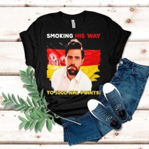 Smoking His Way To 1000 Hockey Points Shirt