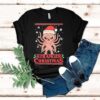 Stranger Christmas Demogorgon Ugly Christmas Lights Shirt