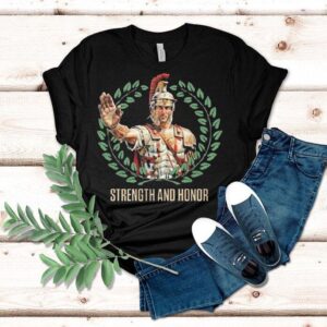 Strength And Honor Spatant Shirt