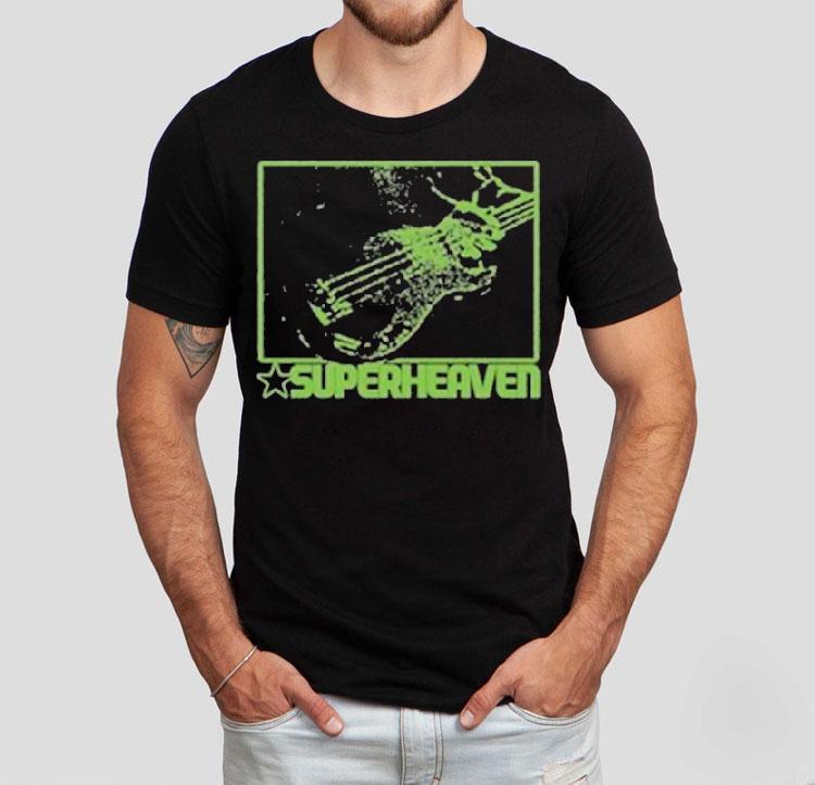 Superheaven Bass Star Guitar Shirt 4 Superheaven Bass Star Guitar Tshirt