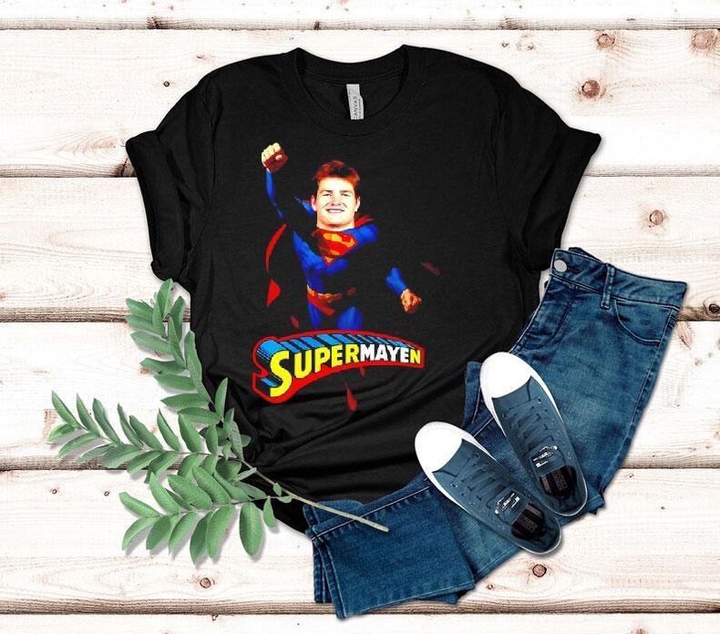 Supermayen Superman Patriots Drake Maye Parody Fan Shirt 4 Supermayen Superman Patriots Drake Maye Parody Fan Tshirt