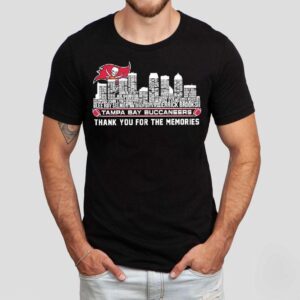 Tampa Bay Buccaneers Logo And A Skyline Graphic Names Players Shirt Tampa Bay Buccaneers Logo And A Skyline Graphic Names Players Shirt