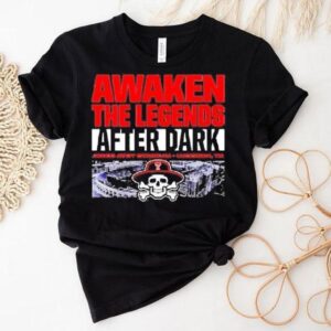 Texas Tech Red Raiders Awaken The Legends After Dark Skull And Bones Logo 2024 Shirt