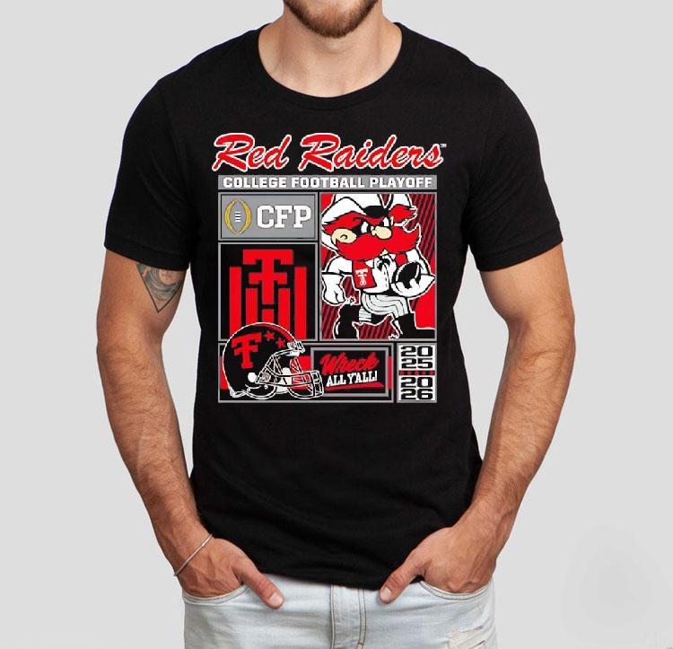Texas Tech Red Raiders Cfp College Football Playoff Shirt 4 Texas Tech Red Raiders Cfp College Football Playoff Tshirt