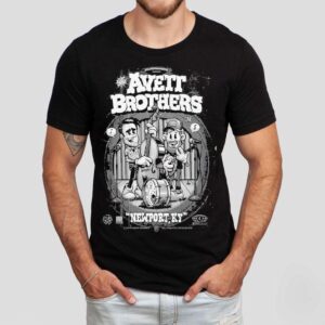 The Avett Brothers Sep Newport Ky Megacorp Pavilion Tshirt