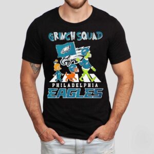 The Grinch And Friends X Grinch Squad Philadelphia Eagles Shirt