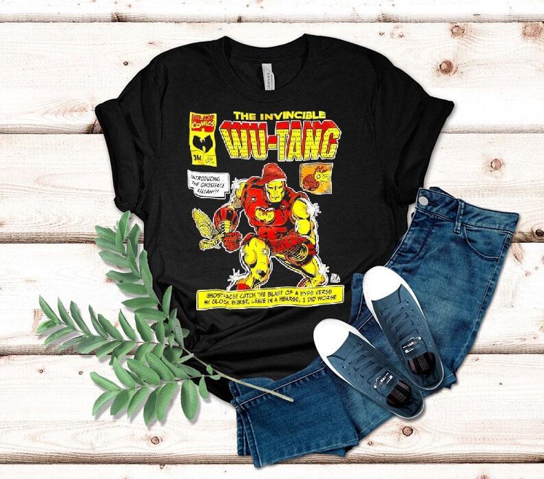 The Invincible Wu-tang Ghostface Killah Iron Man Collab Shirt 4 The Invincible Wu Tang Ghostface Killah Iron Man Collab Tshirt
