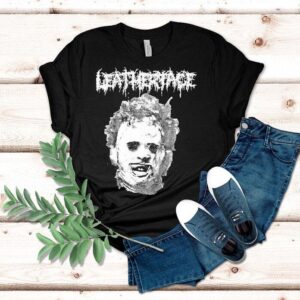 The Texas Chainsaw Massacre Metal Face Shirt The Texas Chainsaw Massacre Metal Face Shirt