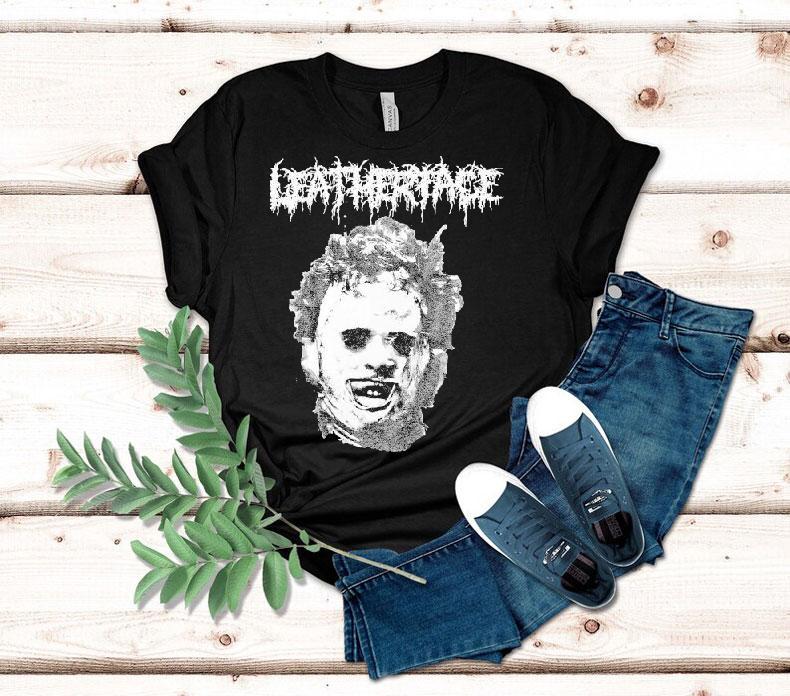 The Texas Chainsaw Massacre Metal Face Shirt 4 The Texas Chainsaw Massacre Metal Face Tshirt
