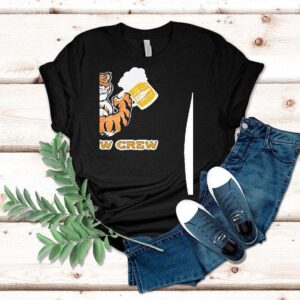 Tiger Drink Beer Brew Crew Shirt