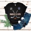 Toronto Maple Leafs X Motorcyles Harley Davidson Skeleton Shirt