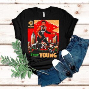 Trae Young Peachtree Skyline Player Shirt Trae Young Peachtree Skyline Player Shirt