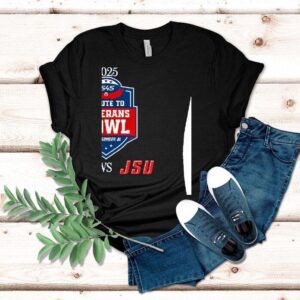 Troy Trojans Vs Jacksonville State Gamecocks Football Is4s Salute To Veterans Bowl 2025 Shirt