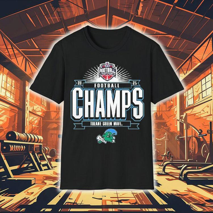 Tulane Green Wave 2025 The American Football Champions Shirt 4 Tulane Green Wave The American Football Champions Tshirt