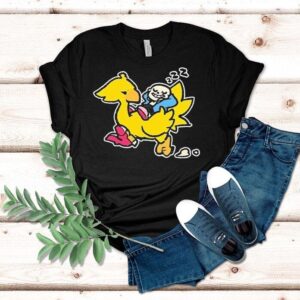 Undertale X Square Enix Sans And Chocobo Shirt