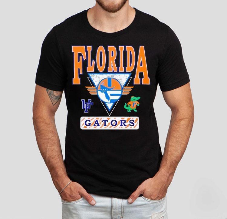 Vintage Florida Gators Retro Triangle Logo Shirt 4 Vintage Florida Gators Retro Triangle Logo Tshirt