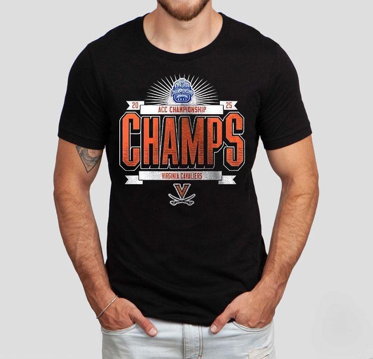 Virginia Cavaliers Atlantic Coast Conference Football Championship Champs Logo Shirt 4 Virginia Cavaliers Atlantic Coast Conference Football Championship Champs Logo Tshirt