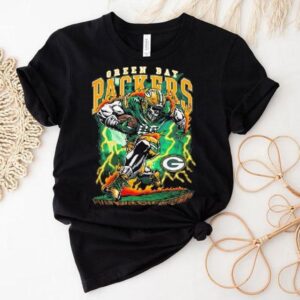 Warren Lotas X Green Bay Packers Fire The Cannons Skull Nfl Tshirt