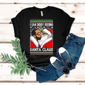 Wild Bobby I Saw Diddy Kissing Santa Claus Ugly Christmas Shirt Wild Bobby I Saw Diddy Kissing Santa Claus Ugly Christmas Shirt