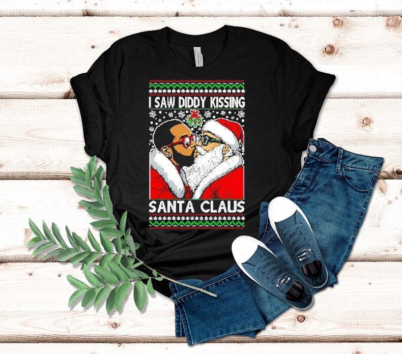 Wild Bobby I Saw Diddy Kissing Santa Claus Ugly Christmas Shirt 4 Wild Bobby I Saw Diddy Kissing Santa Claus Ugly Christmas Tshirt