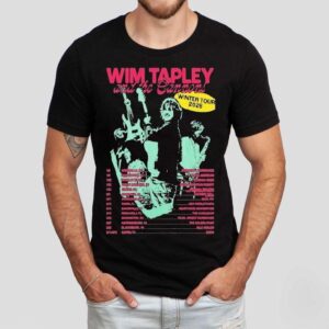 Wim Tapley And The Cannons Winter Tour 2026 Shirt