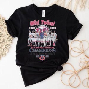 Win Twins 2023 – 2024 Al Central Division Champions 2002 – 2023 Minnesota Twins Signature Shirt Win Twins 2023 – 2024 Al Central Division Champions 2002 – 2023 Minnesota Twins Signature Shirt