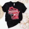 Wisconsin Badgers Welcome To Madison Let’s Go Wisco Shirt