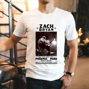 Zach Bryan June Phoenix Park Dublin Ireland Concer Tshirt