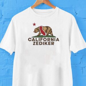 Zediker California Bear California Republic Wordplay Vintage Tshirt