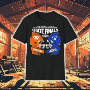 Football Class A Khsaa Uk Healthcare Sports Medicine State Finals Raceland Vs Kentucky Country Day Helmets Tshirt