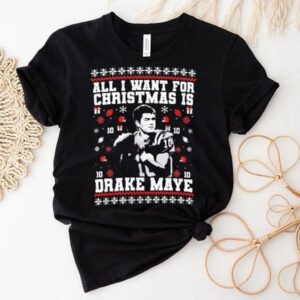 All I Want For Christmas Is Drake Maye Ugly Shirt