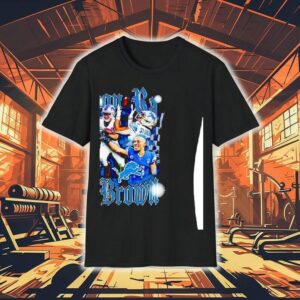 Amon-ra St Brown Detroit Lions Football Player Graphic Shirt