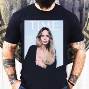 Angelina Jolie In Contours Her Truth Of Time France 2025 Shirt