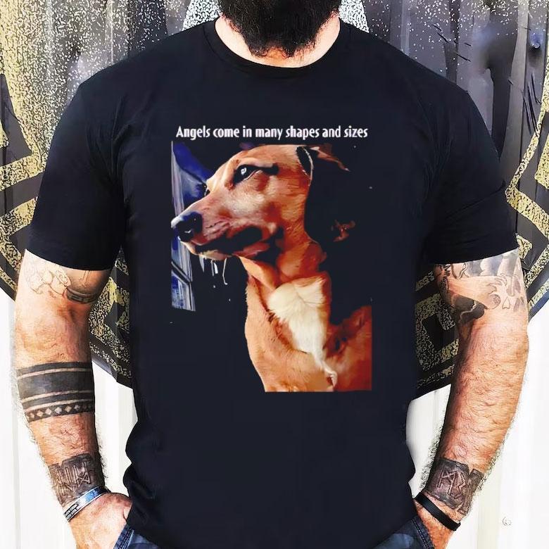 Angels Come In Many Shapes And Sizes Frankie Shirt Angels Come In Many Shapes And Sizes Frankie Shirt