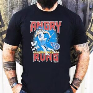 Angry Runs Tennessee Titans Will Levis Good Morning Football Nfl Shirt