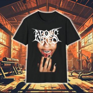 Apollo Red Lip Tat Girl Tshirt