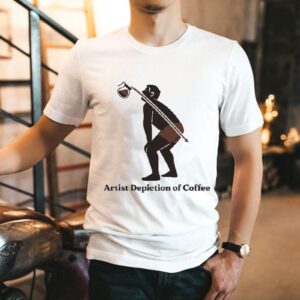 Artist Depiction Of Coffee Shirt