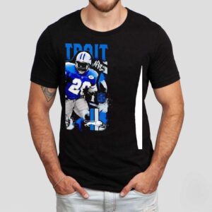 Barry Sanders Detroit Lions Football Nfl Shirt 1 Barry Sanders Detroit Lions Football Nfl Tshirt