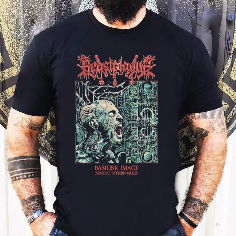 Beastplague Basilisk Image Neutral Pattern Killer Shirt Beastplague Basilisk Image Neutral Pattern Killer Shirt