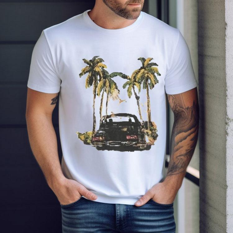 Bel-air Will Smith Car With Palm Trees Shirt Bel-air Will Smith Car With Palm Trees Shirt