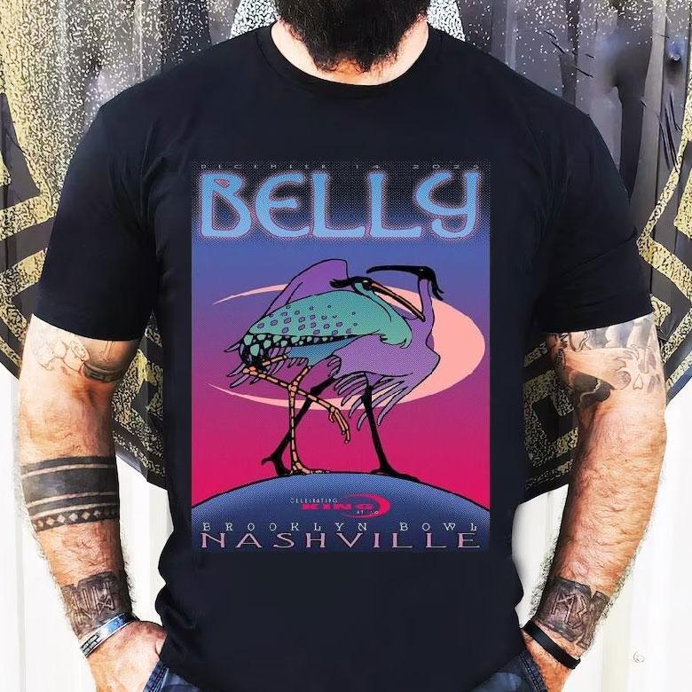 Belly The Band Nashville, Tn December 14 2025 Tour Shirt Belly The Band Nashville, Tn December 14 2025 Tour Shirt