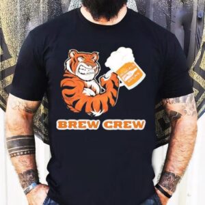 Bengals Brews Tiger Beer And Brew Crew Shirt