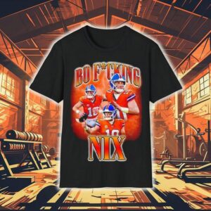 Bo Nix Bo Fucking Nix Denver Broncos Quarterback Shirt